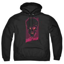 Load image into Gallery viewer, Universal Monsters Wolfman Neon Mens Hoodie Black