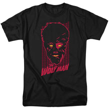 Load image into Gallery viewer, Universal Monsters Wolfman Neon Mens T Shirt Black