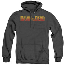 Load image into Gallery viewer, Dawn Of The Dead Dawn Logo Heather Mens Hoodie Black