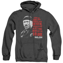 Load image into Gallery viewer, Dawn Of The Dead Worse Than Death Heather Mens Hoodie Black