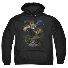 Load image into Gallery viewer, Jurassic Park Happy Family Mens Hoodie Black