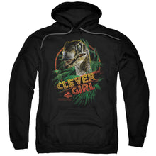 Load image into Gallery viewer, Jurassic Park Clever Girl Mens Hoodie Black