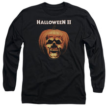 Load image into Gallery viewer, Halloween Ii Pumpkin Shell Mens Long Sleeve Shirt Black Black