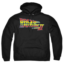Load image into Gallery viewer, Back To The Future Ii Logo Mens Hoodie Black
