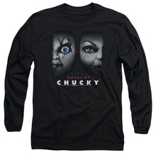 Load image into Gallery viewer, Bride Of Chucky Happy Couple Mens Long Sleeve Shirt Black Officially Licensed