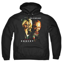 Load image into Gallery viewer, Bride Of Chucky Chucky Gets Lucky Mens Hoodie Black