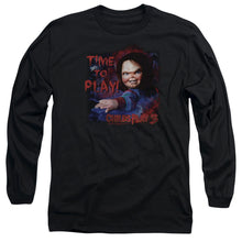 Load image into Gallery viewer, Childs Play 3 Time To Play Mens Long Sleeve Shirt Black Black