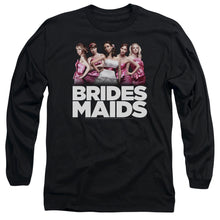 Load image into Gallery viewer, Bridesmaids Maids Mens Long Sleeve Shirt Black
