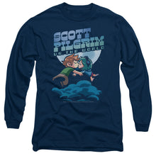 Load image into Gallery viewer, Scott Pilgrim Lovers Mens Long Sleeve Shirt Navy Officially Licensed