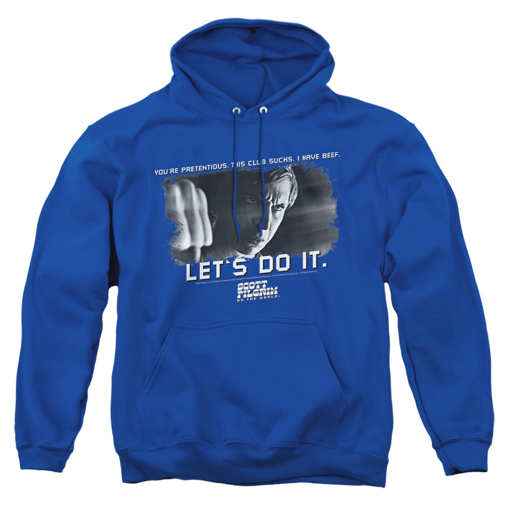Scott Pilgrim Beef Mens Hoodie Royal