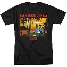 Load image into Gallery viewer, Scarface A Dog Day Mens T Shirt Black