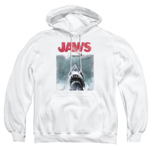 Load image into Gallery viewer, Jaws Vintage Poster Mens Hoodie White