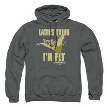 Load image into Gallery viewer, Land Before Time Im Fly Mens Hoodie Charcoal