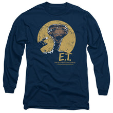 Load image into Gallery viewer, Et Moon Frame Mens Long Sleeve Shirt Navy Officially Licensed