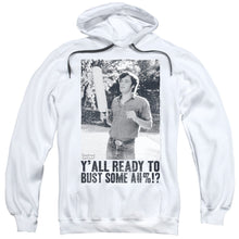 Load image into Gallery viewer, Dazed and Confused Paddle Mens Hoodie White