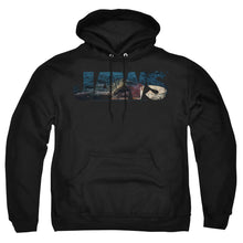 Load image into Gallery viewer, Jaws Logo Cutout Mens Hoodie Black
