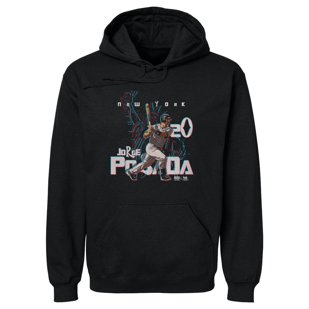Jorge Posada New York Y 3D Graphic WHT