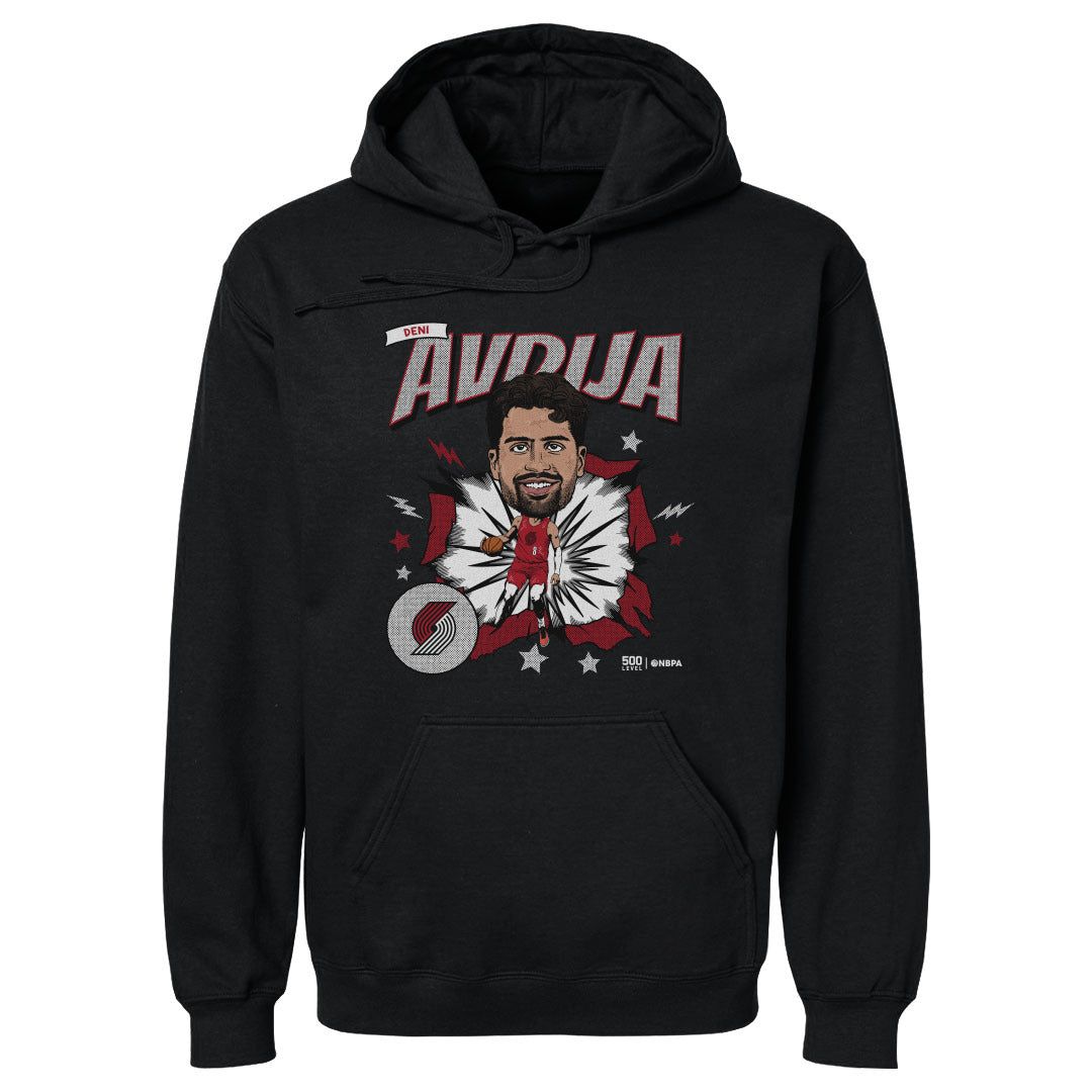 Deni Avdija Portland Trail Blazers Caricature WHT