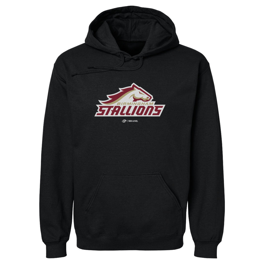 Birmingham Stallions Primary Logo WHT