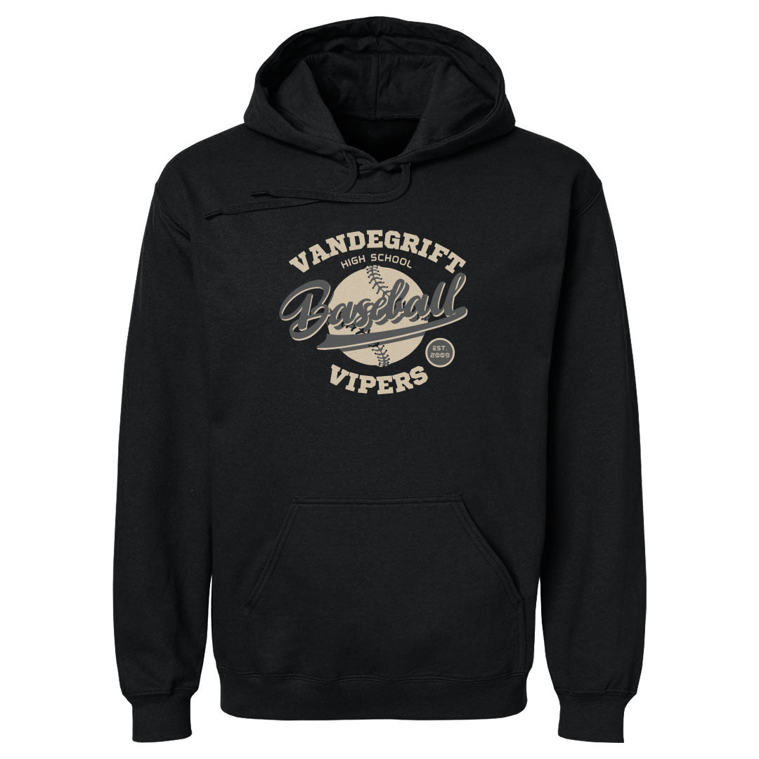 Vandegrift Crown Trio Baseball Script WHT