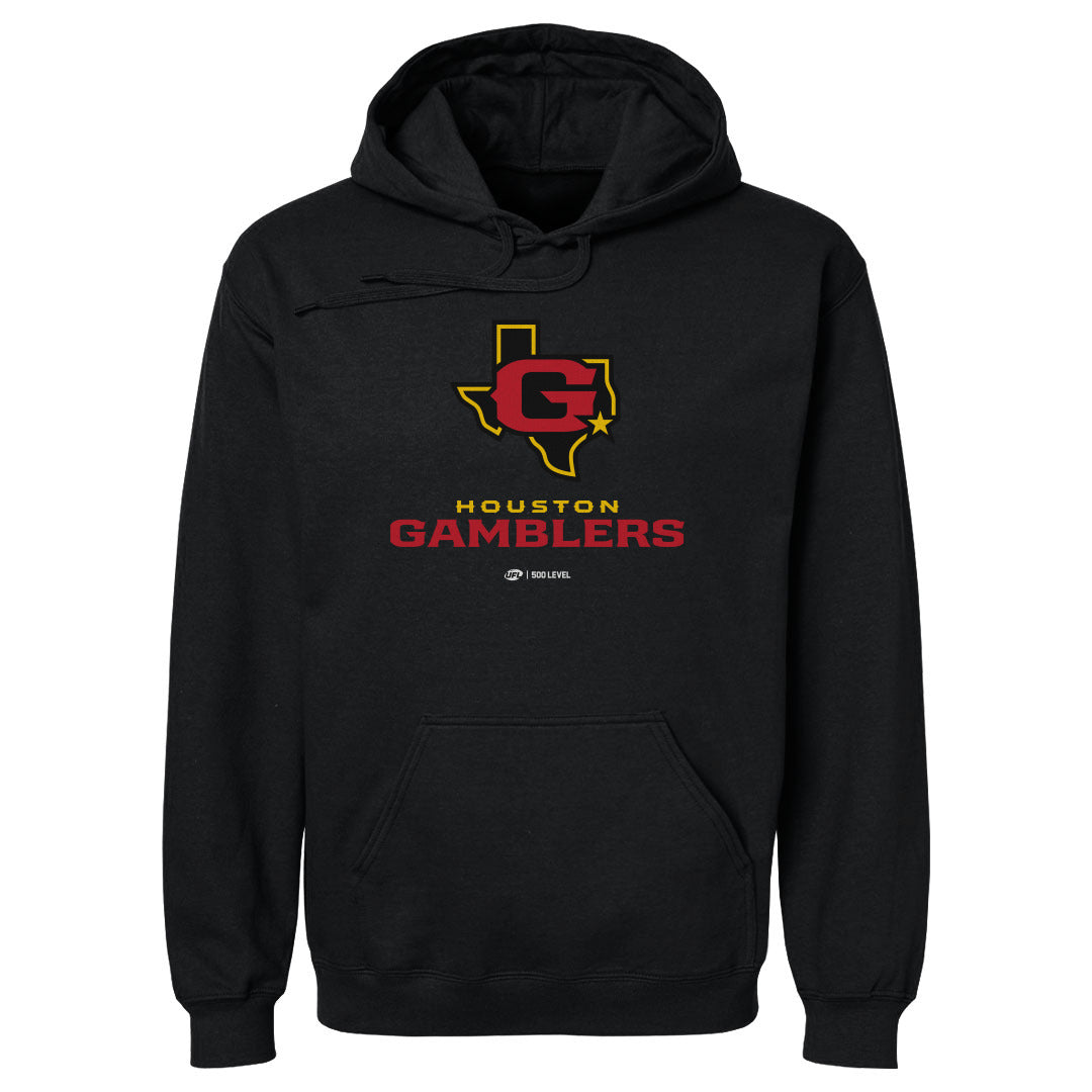 Houston Gamblers Primary Logo WHT