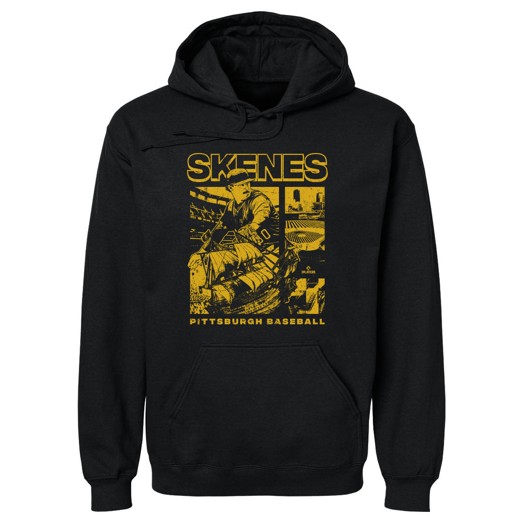 Paul Skenes Pittsburgh Mono WHT