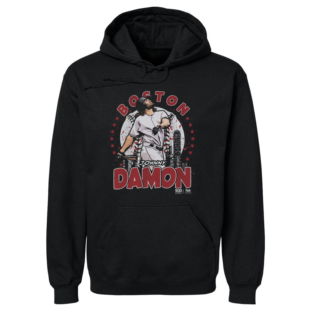 Johnny Damon Boston Gritty WHT
