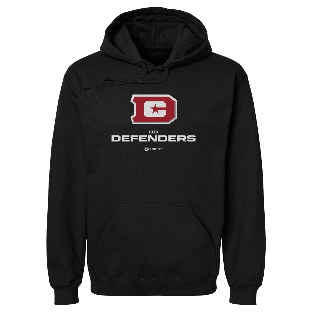DC Defenders Primary Logo WHT