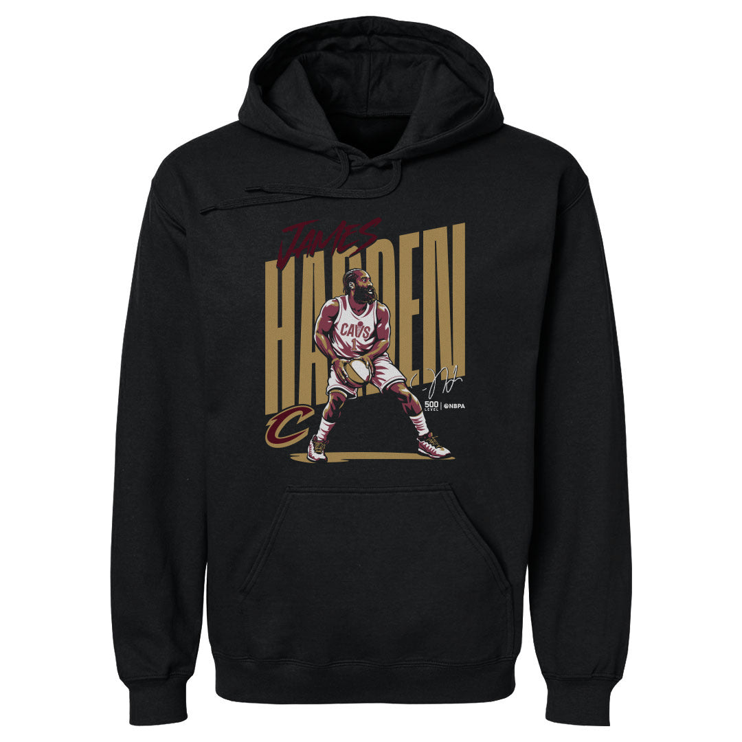 James Harden Cleveland Cavaliers Vector WHT