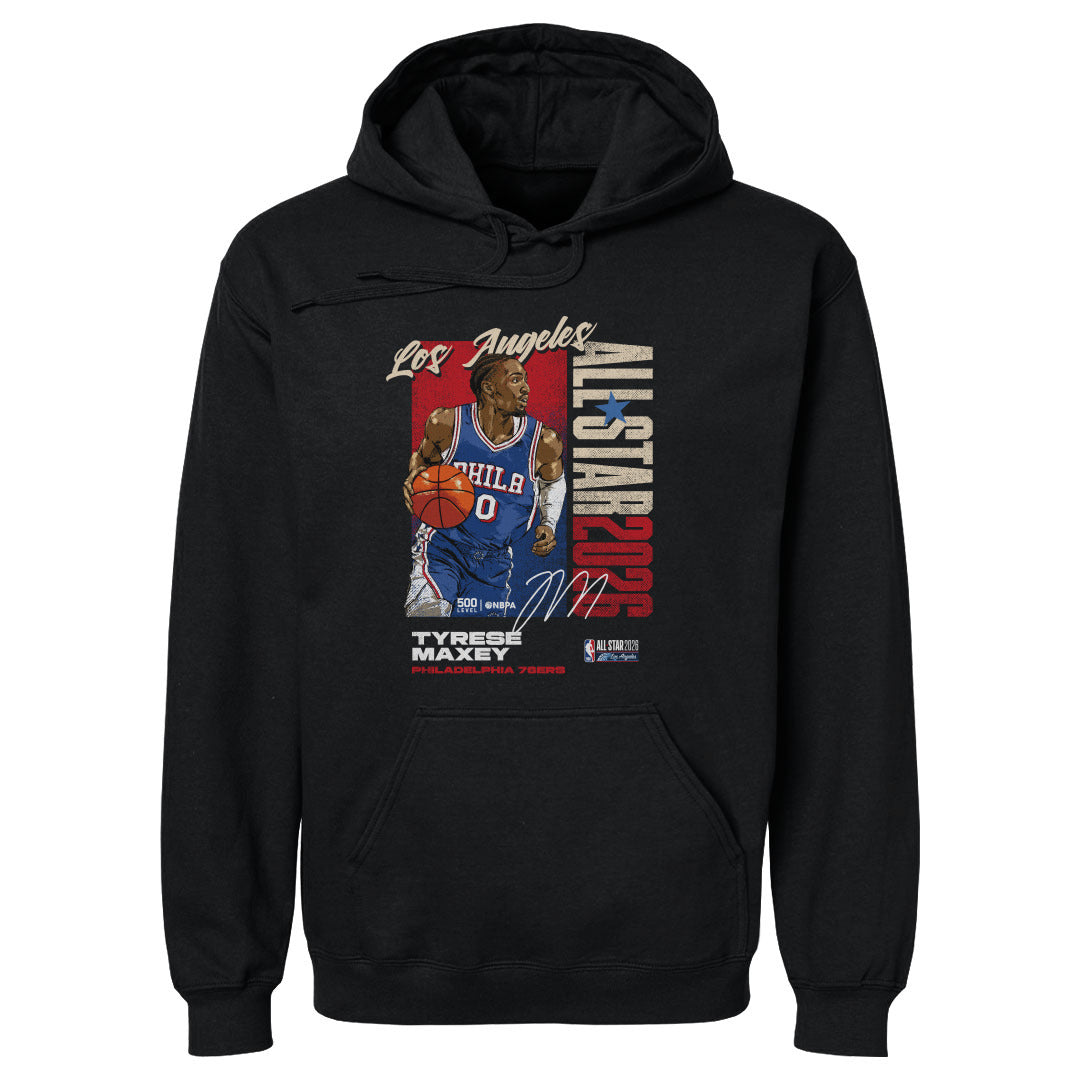 Tyrese Maxey Philadelphia 76ers 2026 NBA All-Star Vertical WHT