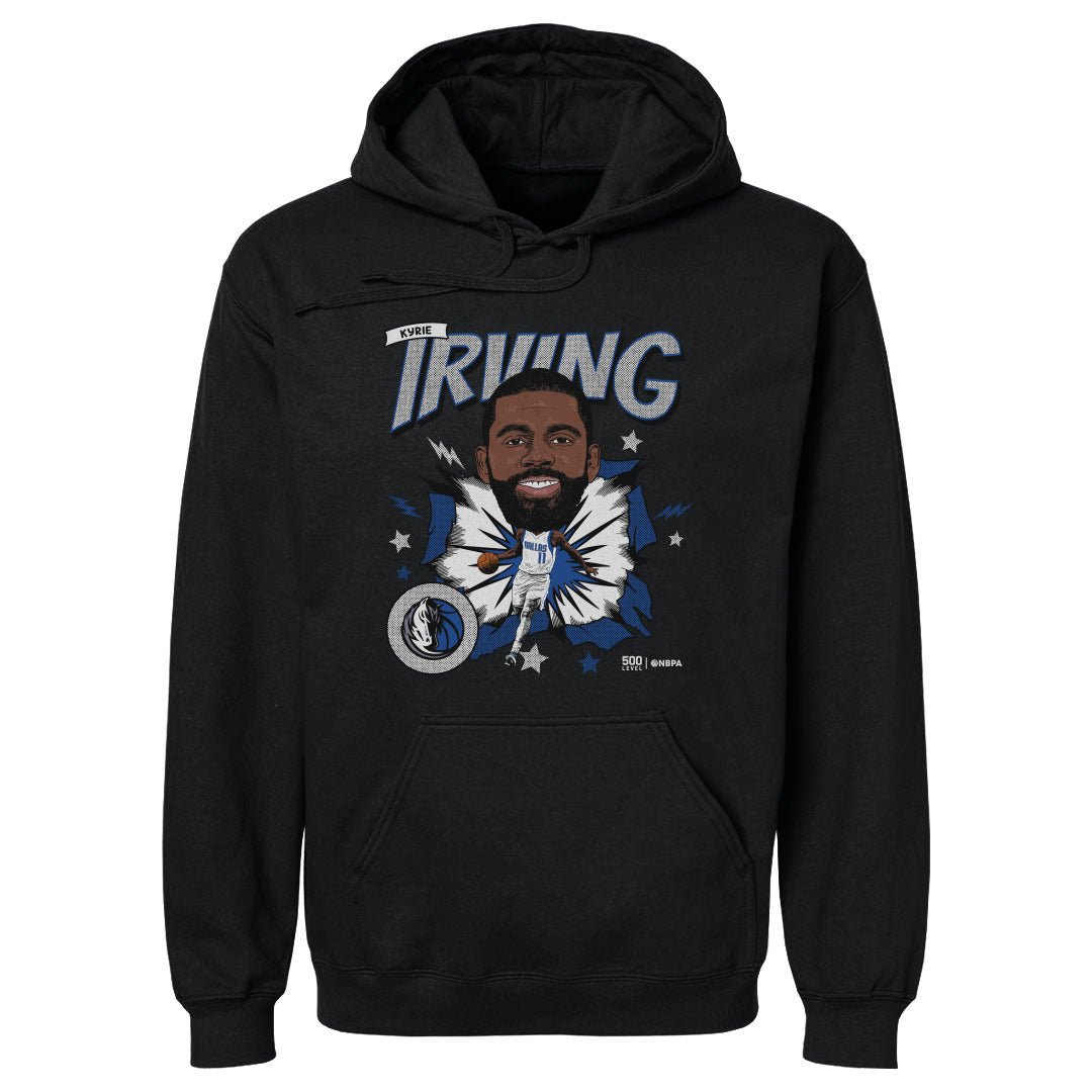Kyrie Irving Dallas Mavericks Caricature WHT