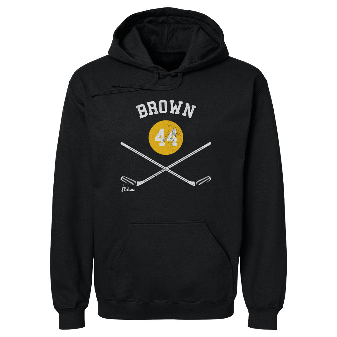 Rob Brown Pittsburgh 44 Sticks WHT