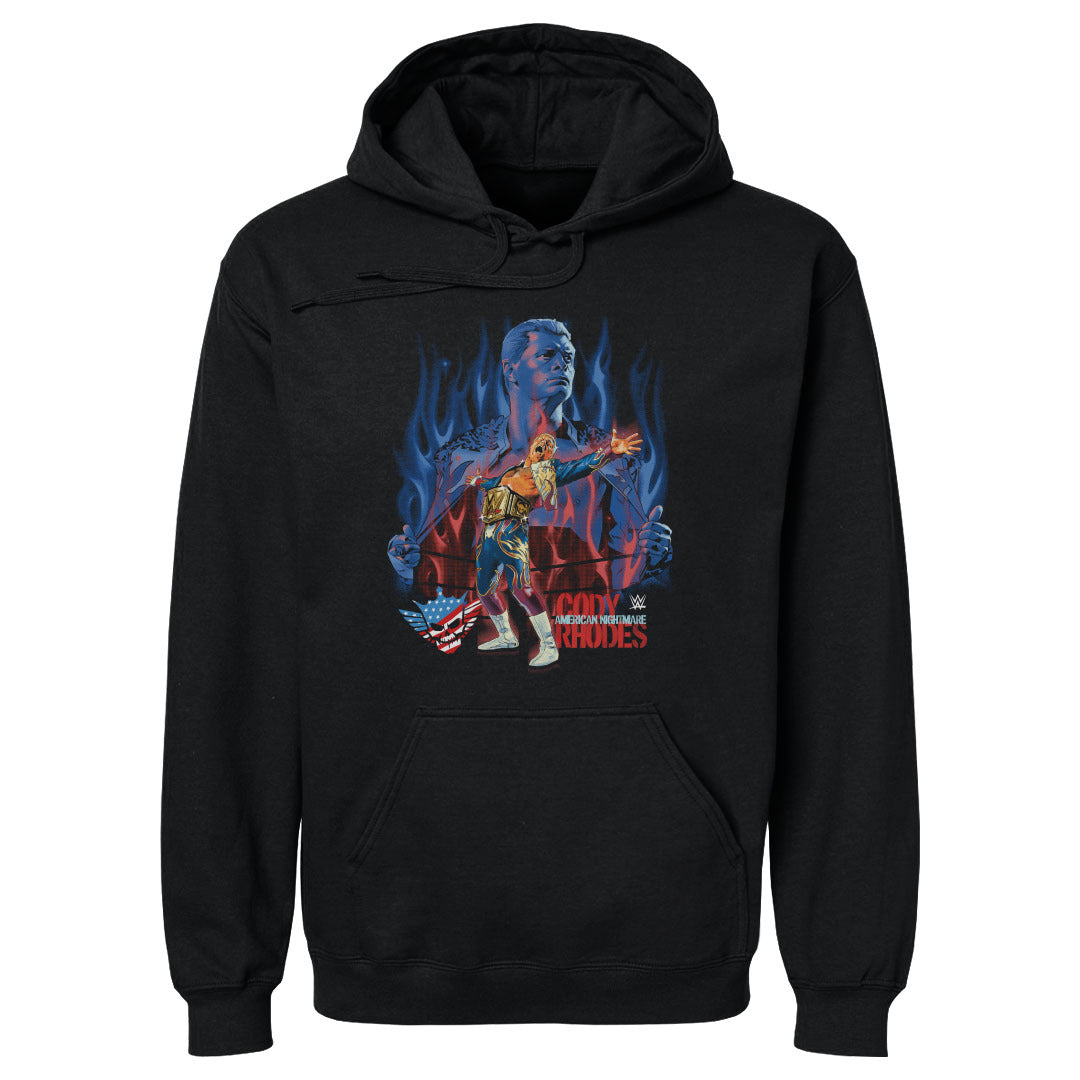 Cody Rhodes Flames WHT