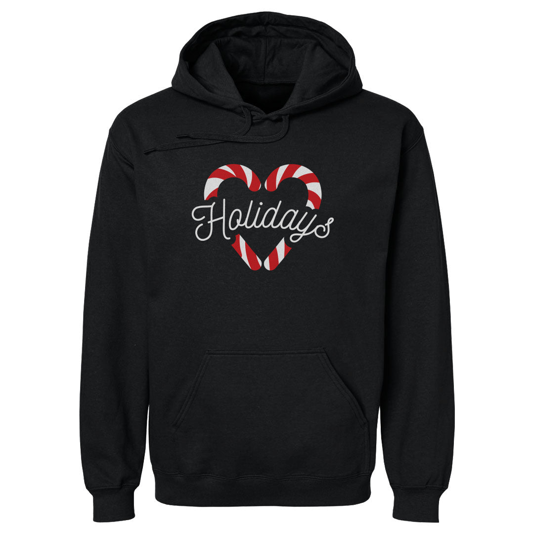 Christmas Candy Cane Heart WHT