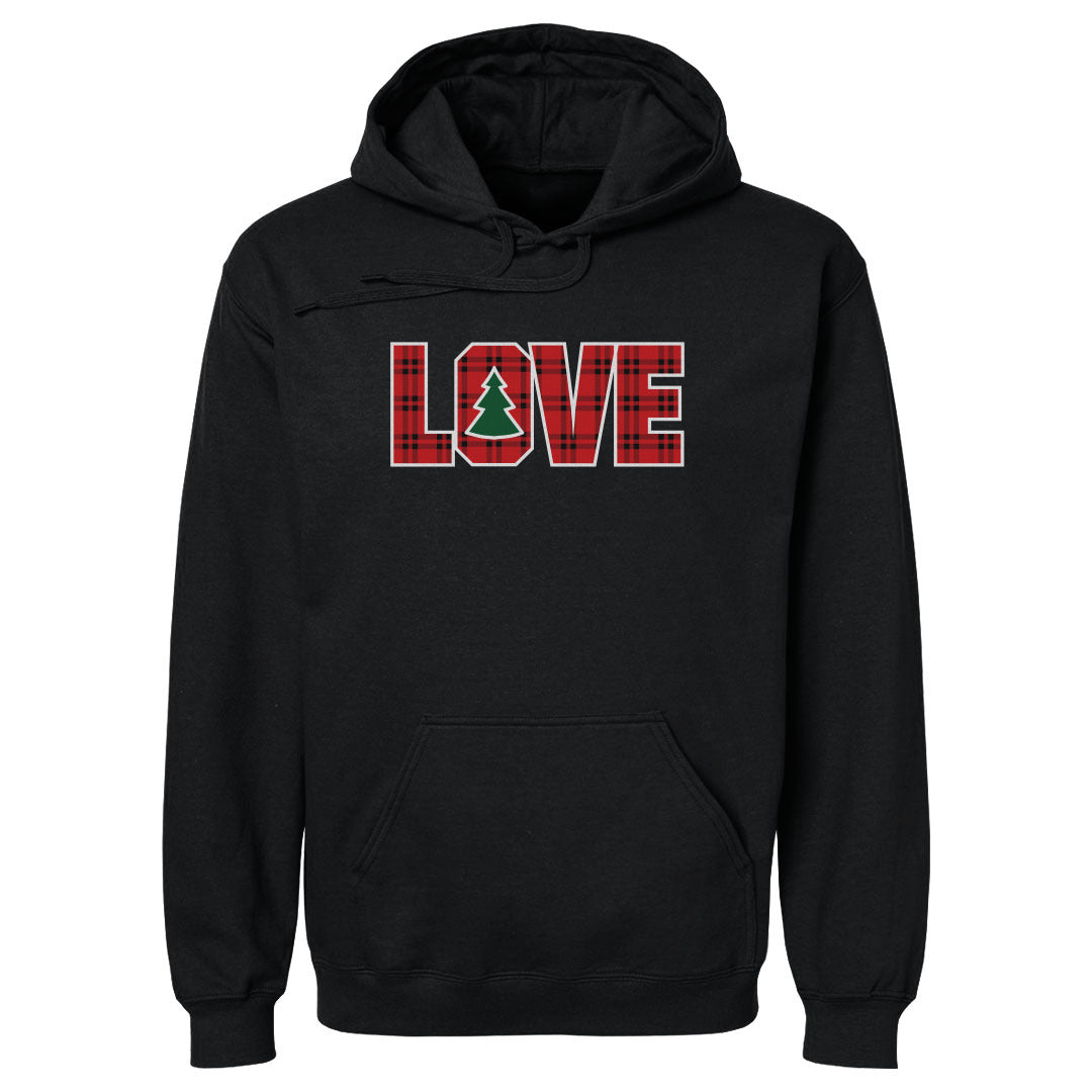 Christmas LOVE Christmas Plaid WHT