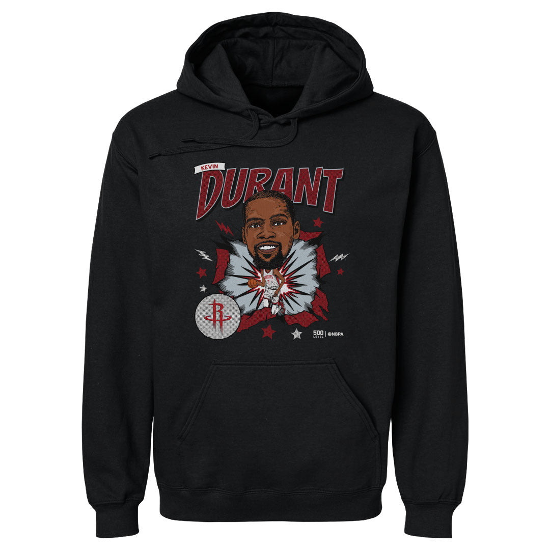 Kevin Durant Houston Rockets Caricature WHT
