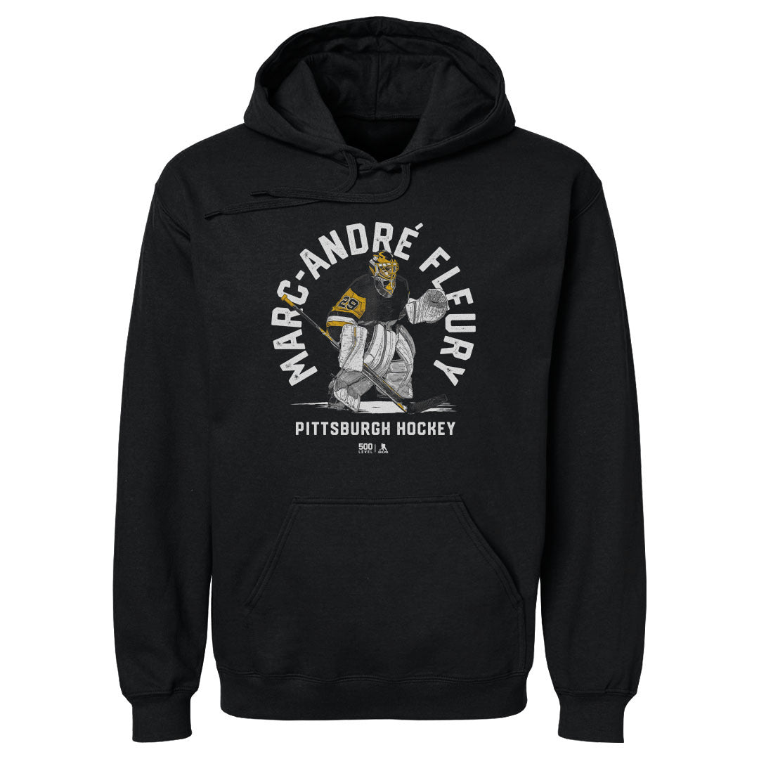 Marc-Andre Fleury Pittsburgh Emblem WHT