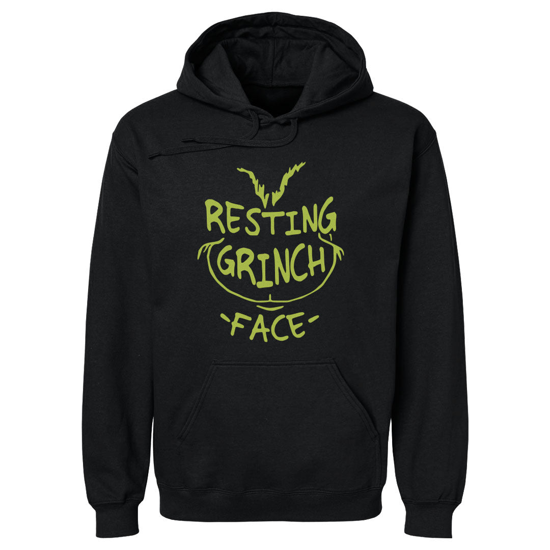 Christmas Resting Grinch Face WHT