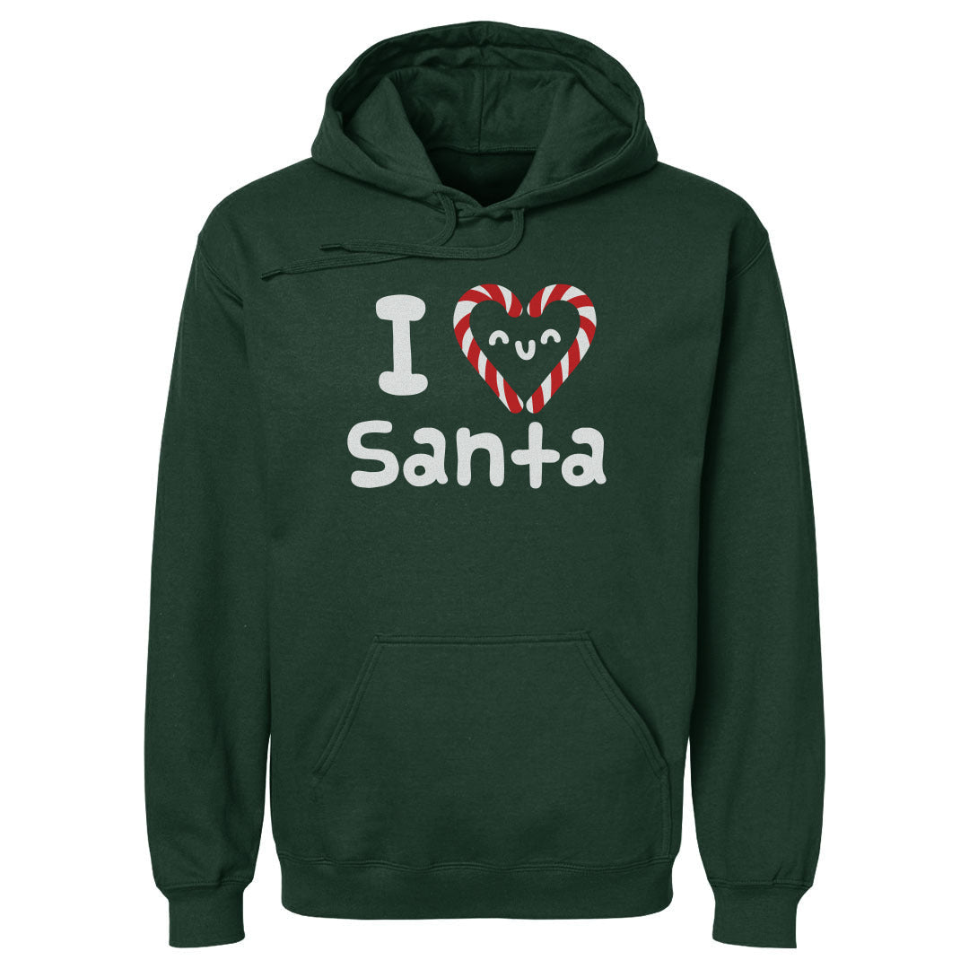 Christmas I Love Santa WHT