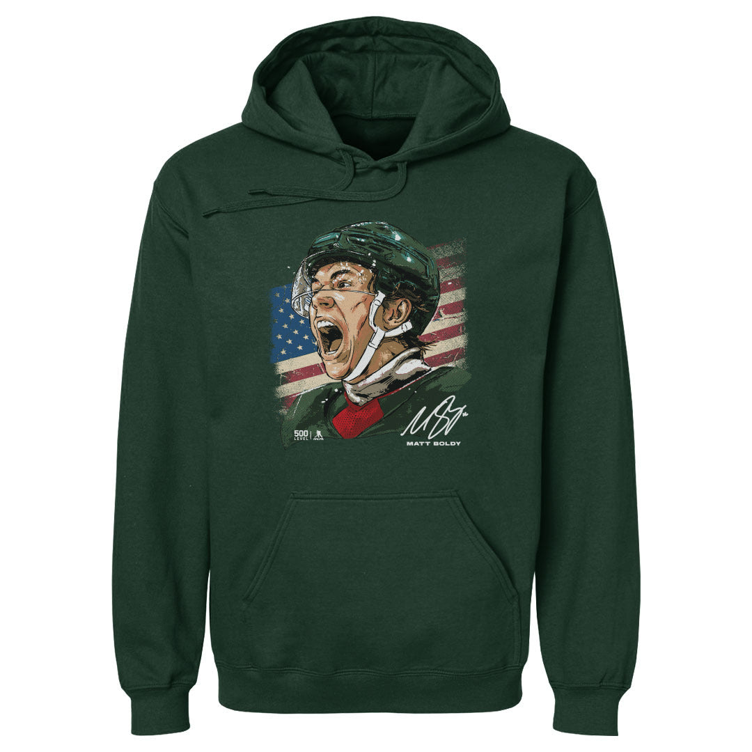 Matt Boldy Minnesota USA Portrait WHT