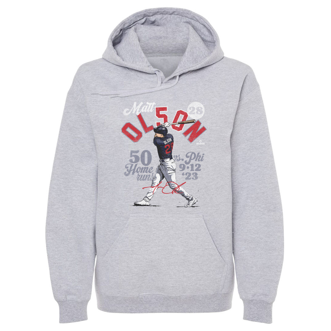 Matt Olson Atlanta 50 Homers WHT
