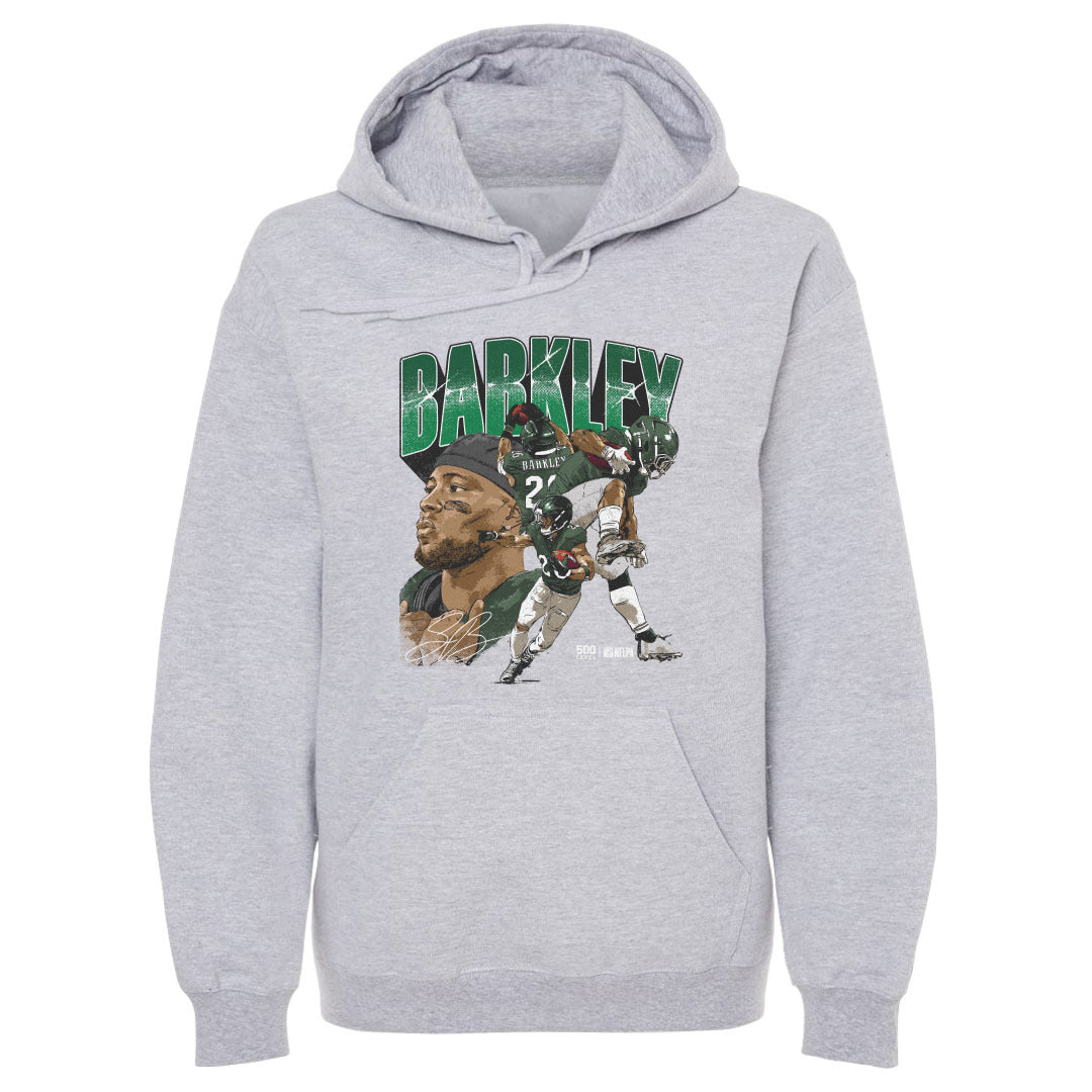 Saquon Barkley Philadelphia Collage WHT