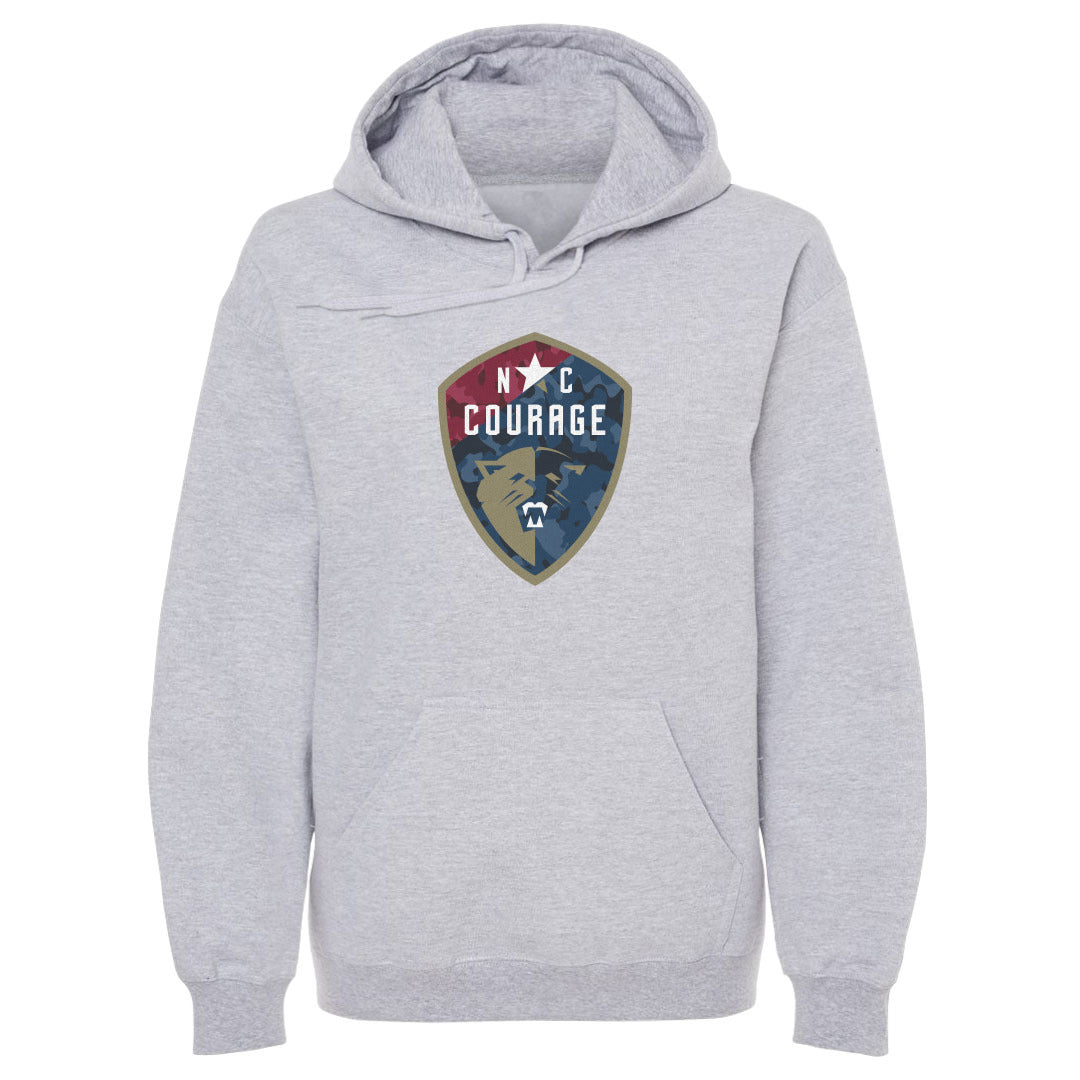 North Carolina Courage Camo Logo WHT