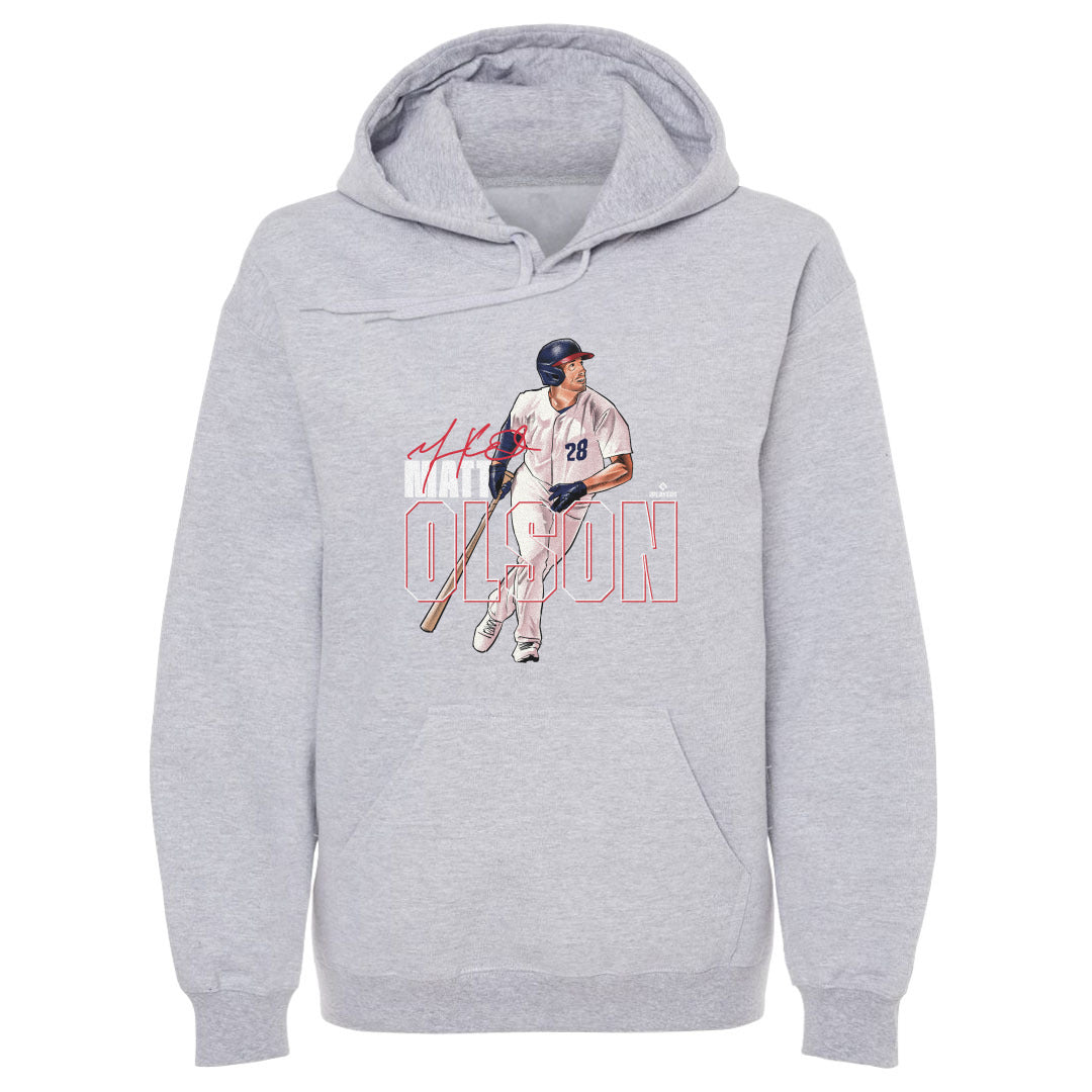 Matt Olson Atlanta Stance WHT