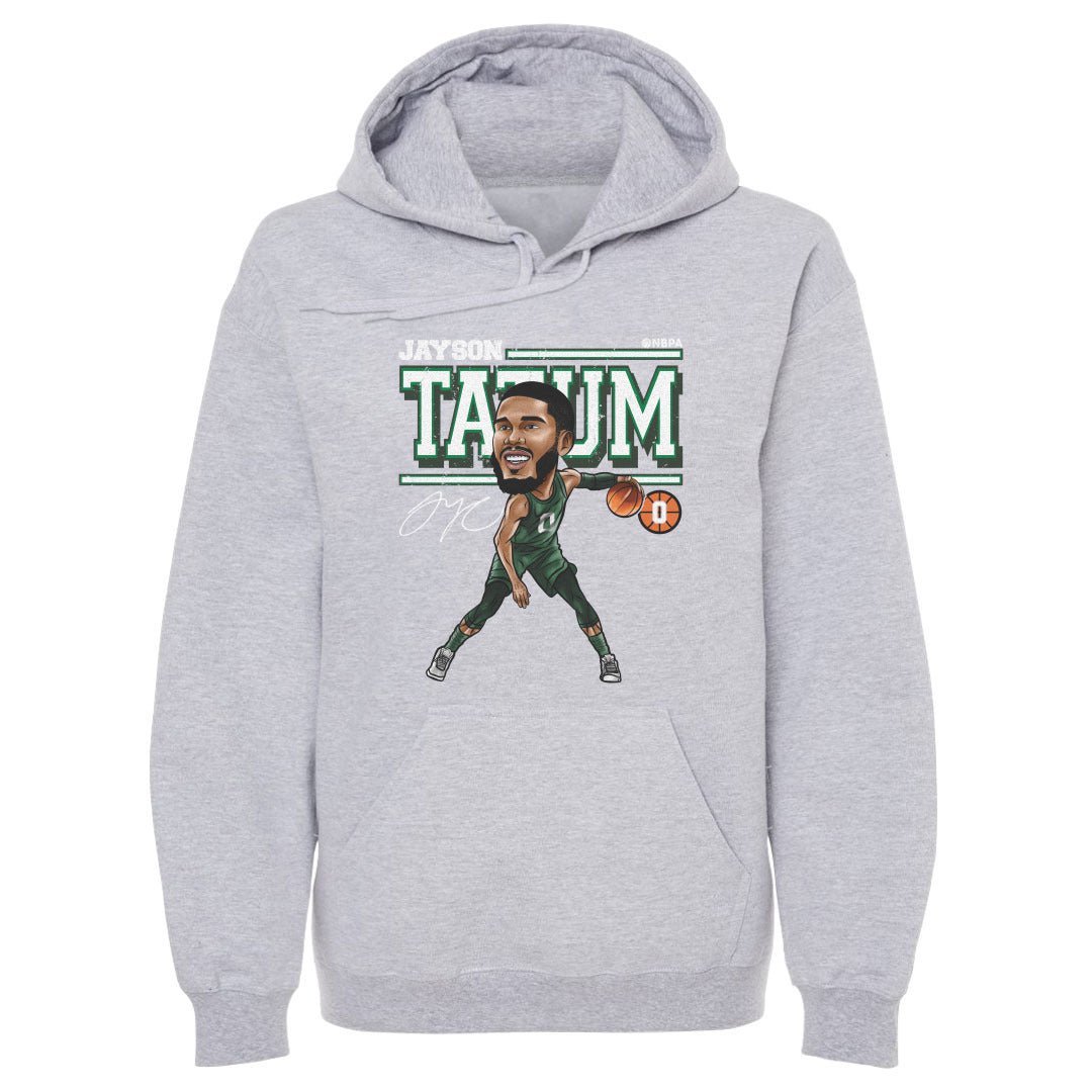 Jayson Tatum Cartoon WHT