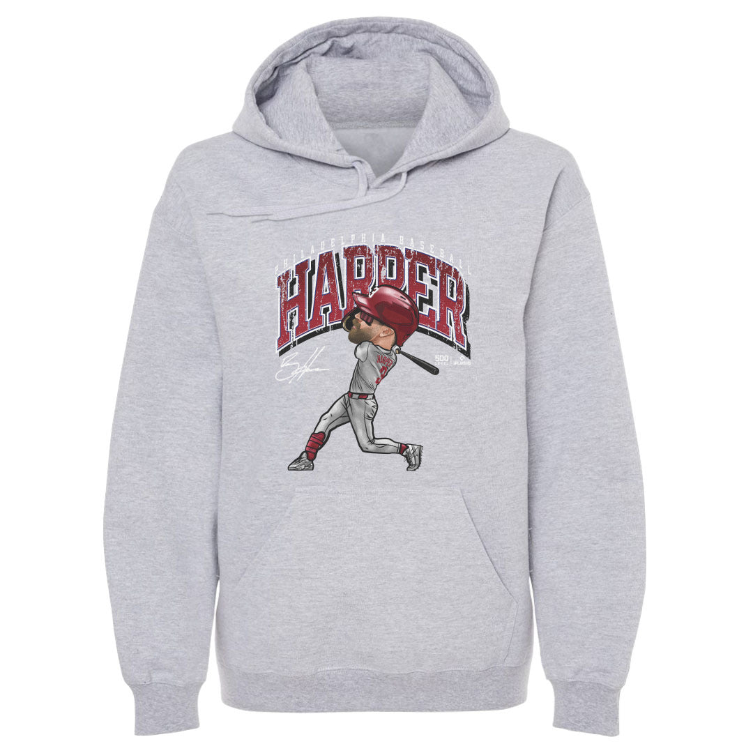 Bryce Harper Philadelphia Cartoon WHT