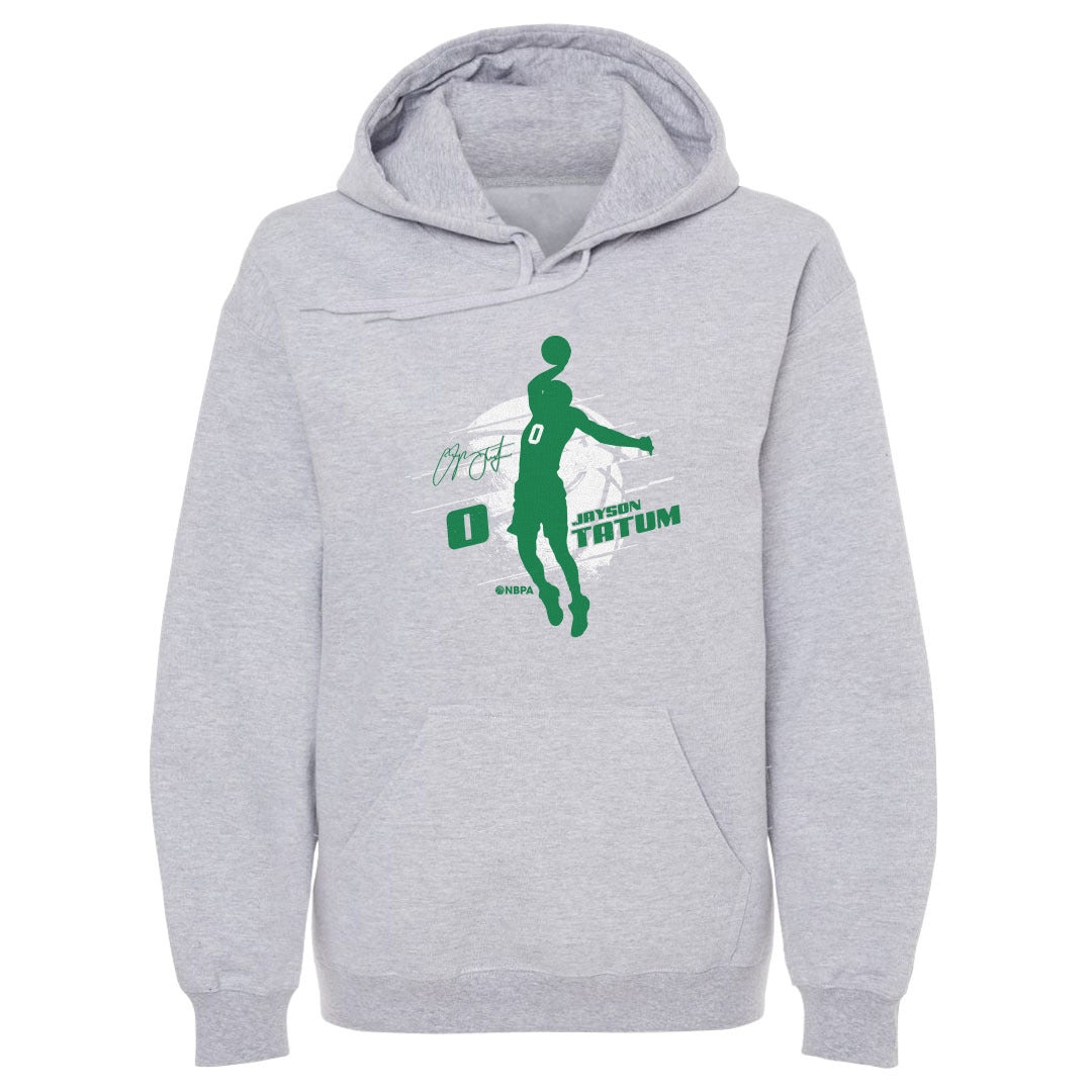 Jayson Tatum Boston Silhouette WHT