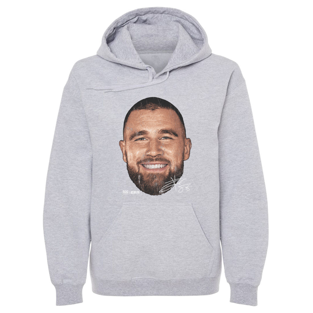 Travis Kelce Kansas City Vintage Head WHT