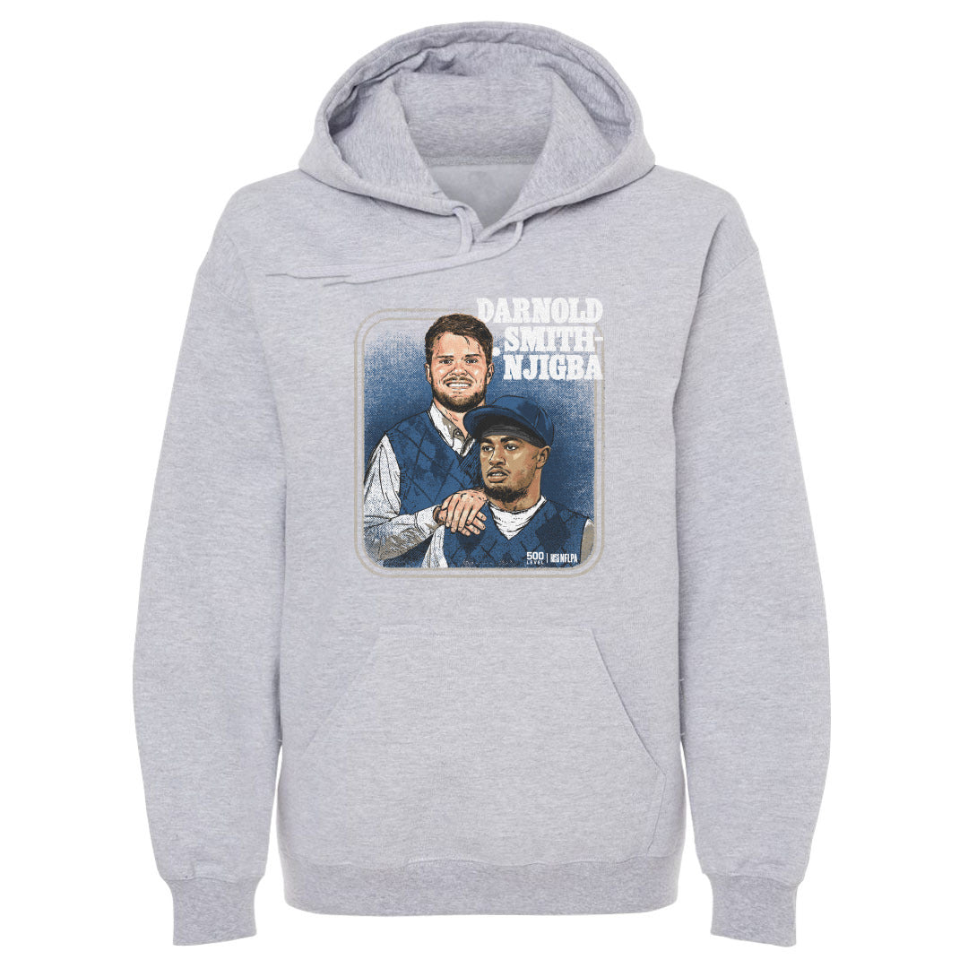 Sam Darnold & Jaxon Smith-Njigba Seattle Step Brothers WHT