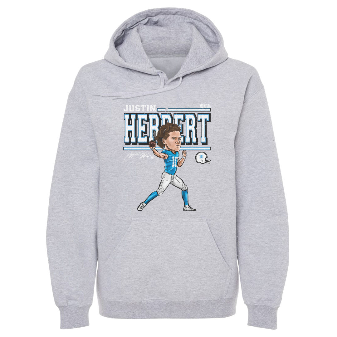 Justin Herbert Cartoon WHT